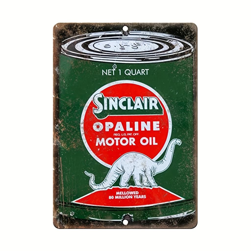 Vintage Texaco Motor Oil Metal Aluminum Sign Retro Decorative Plate Wall Art for Home Living Room Porch, Bar, Cafe, Garage De