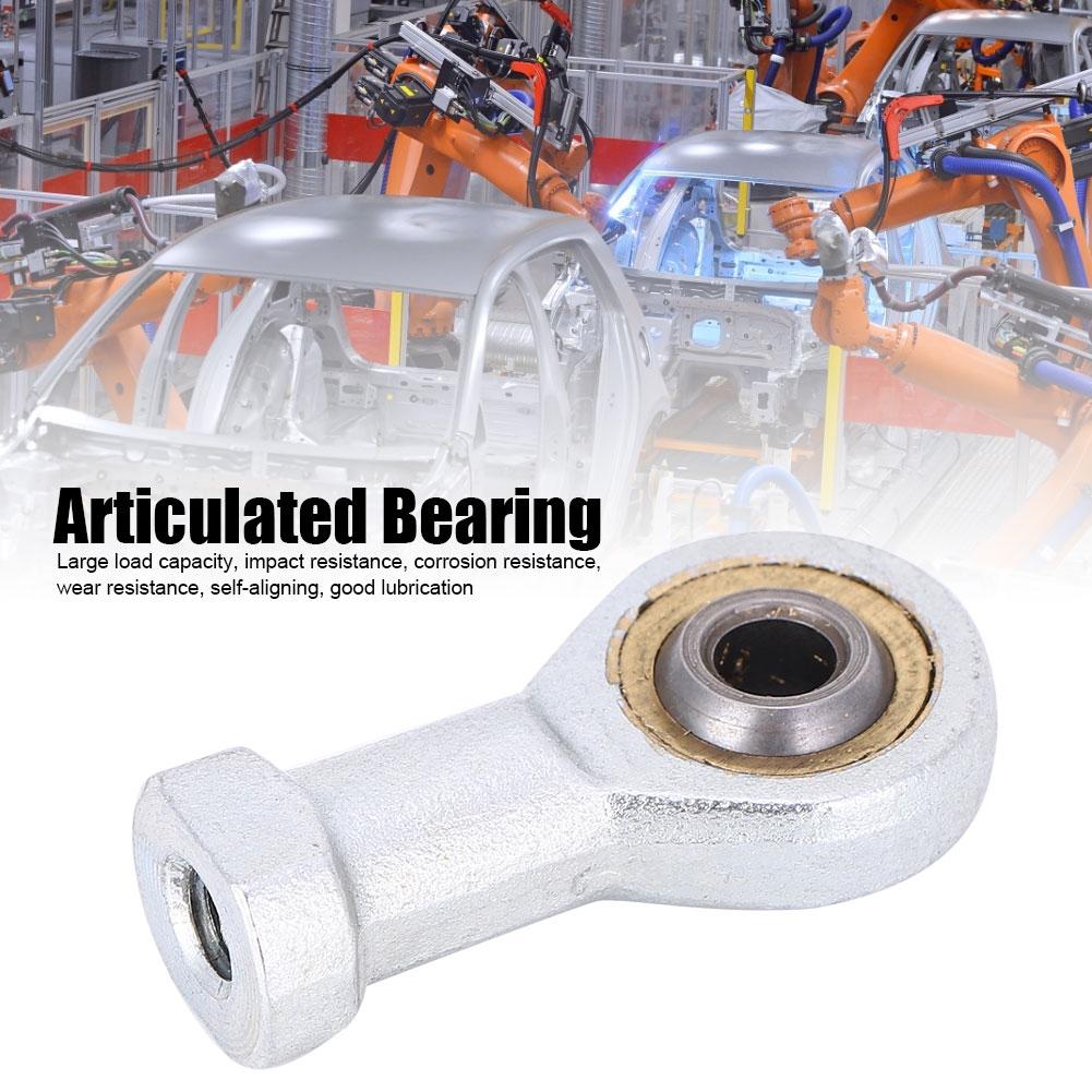 2 Stück Lager Kugelgleitlager Selbstschmierend Gleitend Industrieteile SI5t K für Innen