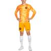 Nike Dri-FIT Long-Sleeve Soccer Jersey Tie-Dye Crew Neck Fitted Men tops Yellow DN0669-845