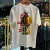 1990er Marlboro Cowboy Grafik Weiß Kurzarm Unisex Hemd S5XL WA1831 Unisex T-Shirt