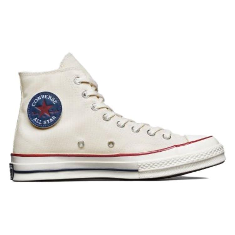 Converse Chuck 70 High Beige Unisex Sneakers Brown Navy 169894C