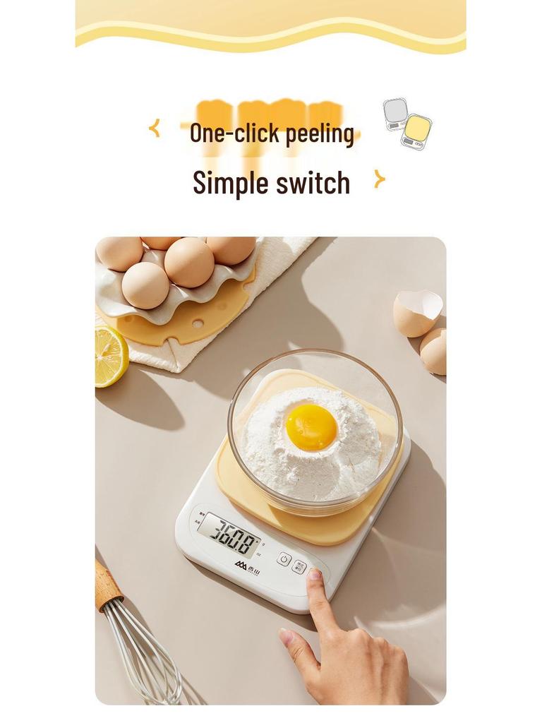 Xiangshan Electronic Kitchen Scale 0.1g Precision for Baking & Household Use