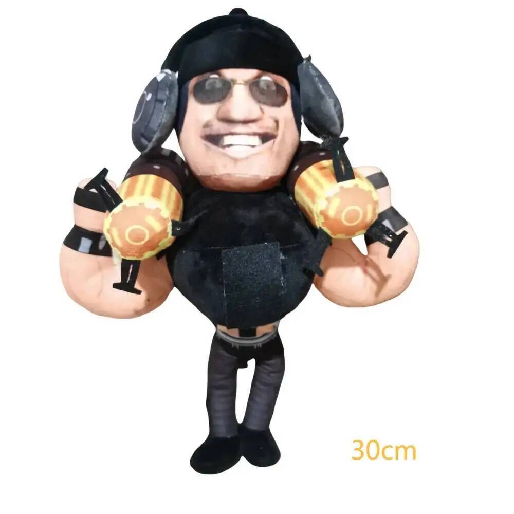 1-8pcs Skibidi Toilet Plush Titans Cameraman TV Man Drill Man Titans Speakerman Drillman Speaker Doll Soft Toy Stuffed Animal