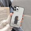 Hedgehog in the Fog Phone Case For iPhone 17 Air 16 15 14 plus 11 12 13 Pro  Max coque Cover Shell