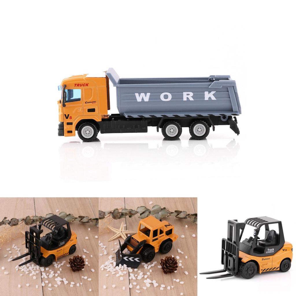 Classic 164 Scale Construction Vehicle Model With Premium Alloy And Plastic Materials