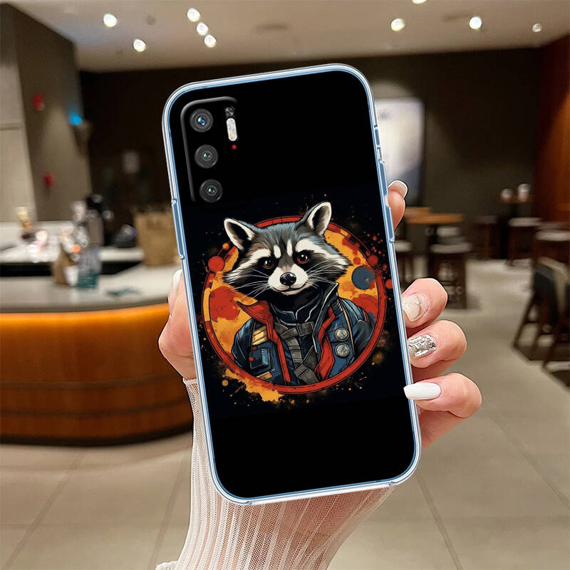 Rocket Raccoon Phone Case for Motorola Edge 20 30 S30 40 50 Fusion Lite Plus Pro Ultra Neo One Action Zoom Hyper Power Macro Vision