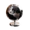MaT Store Globe, Stylish Interior Decor, Antique World Map, Geography Object, Model (Black)