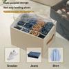 Wasserdichte 12 Fächer Schuhaufbewahrungsbox Faltbare Kleider Jeans Aufbewahrungsbox Schlafzimmer