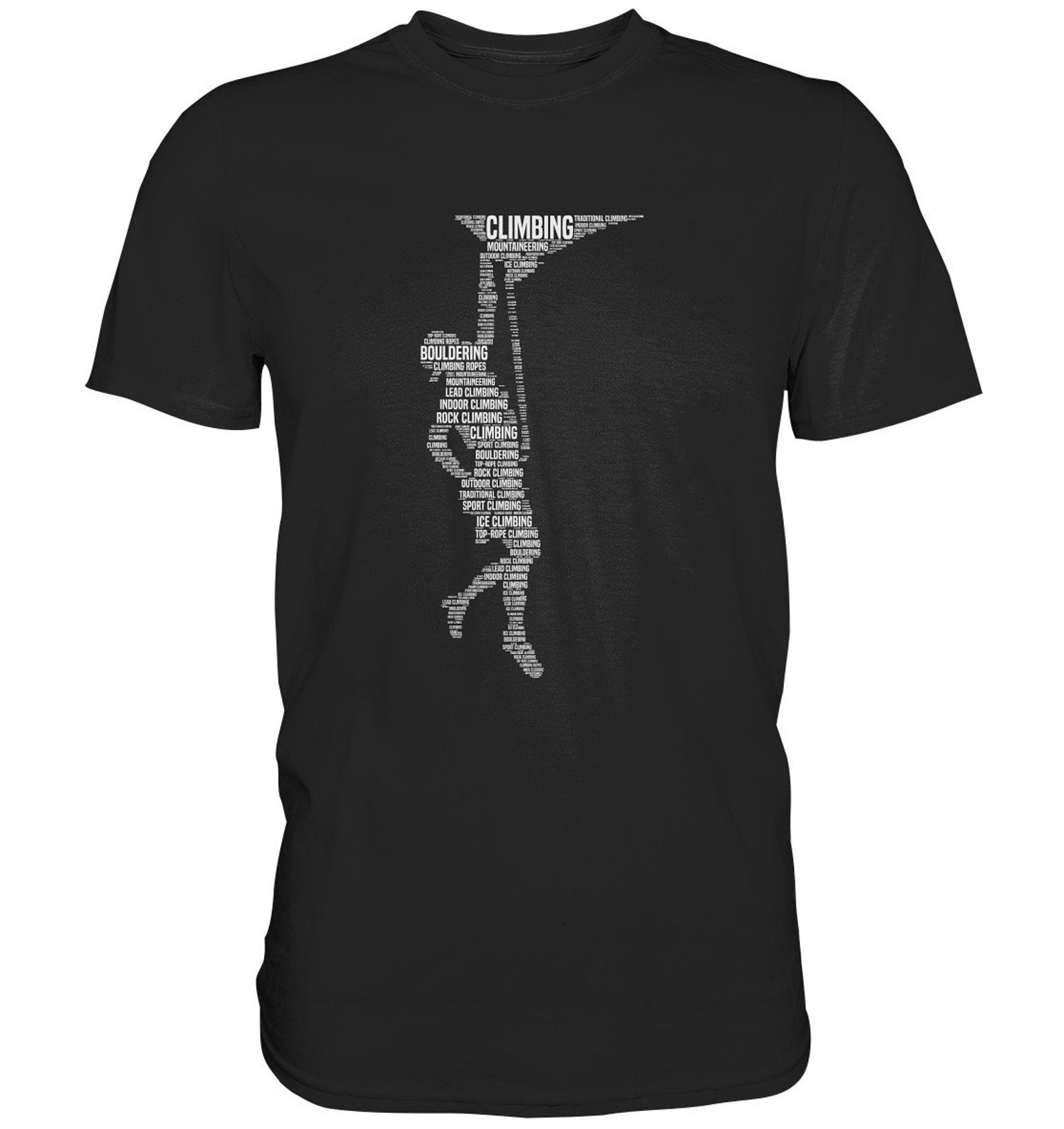 T Shirt Climbing Terms Climber Gift Mountain Bouldering - Premium T-Shirt S