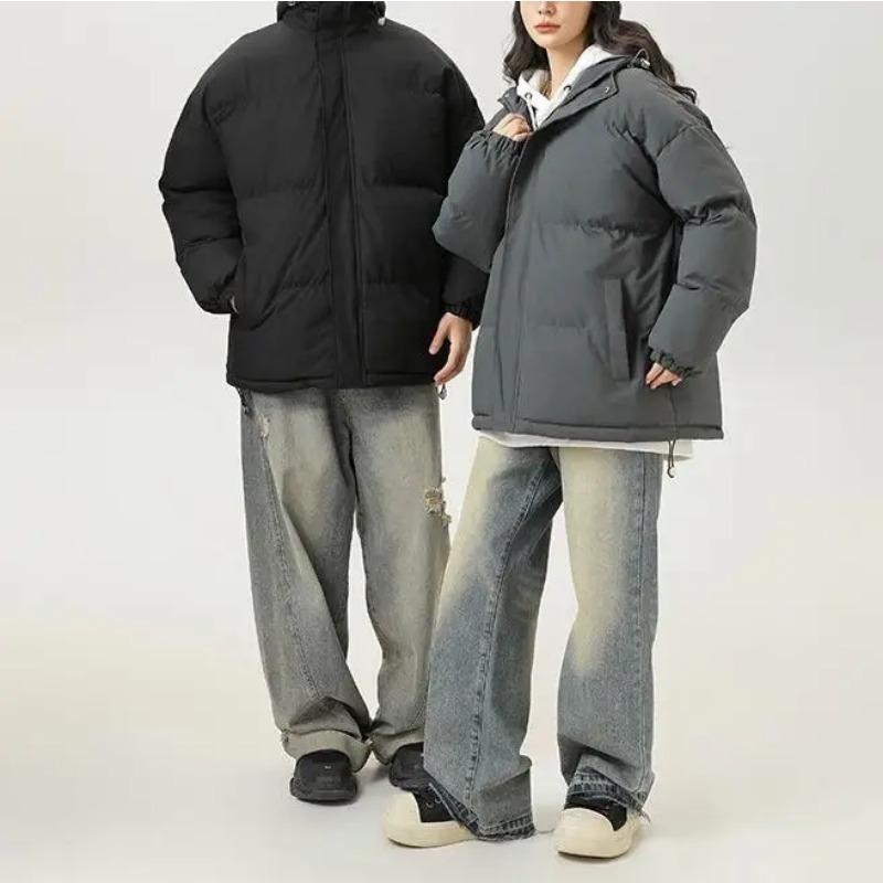 High Quality Men's Down Cotton Jacket Winter New Fashion Design Warm Cotton Coat Trendy  Men's Coat