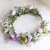 Forest Flower Crown Festival Wedding Floral Headpiece Trendy Flower Headbands  for Women Girls