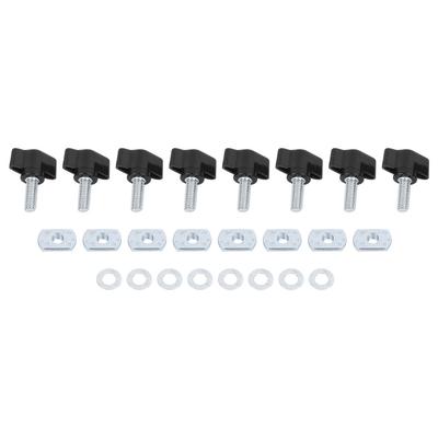 Hard Top Quick Removal Fastener Kit Thumb Screw Nut Fit for Jeep Wrangler YJ TJ JK M8 25mm 95?16