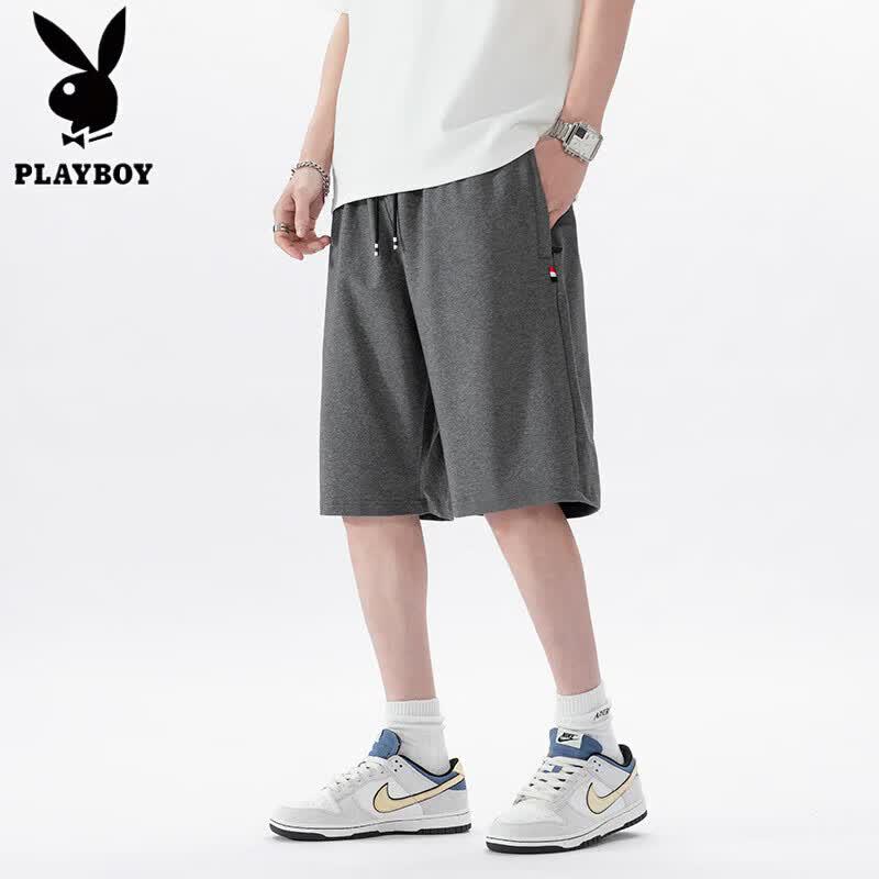 Playboy Men s Pure Cotton Sports Casual Shorts 5XL
