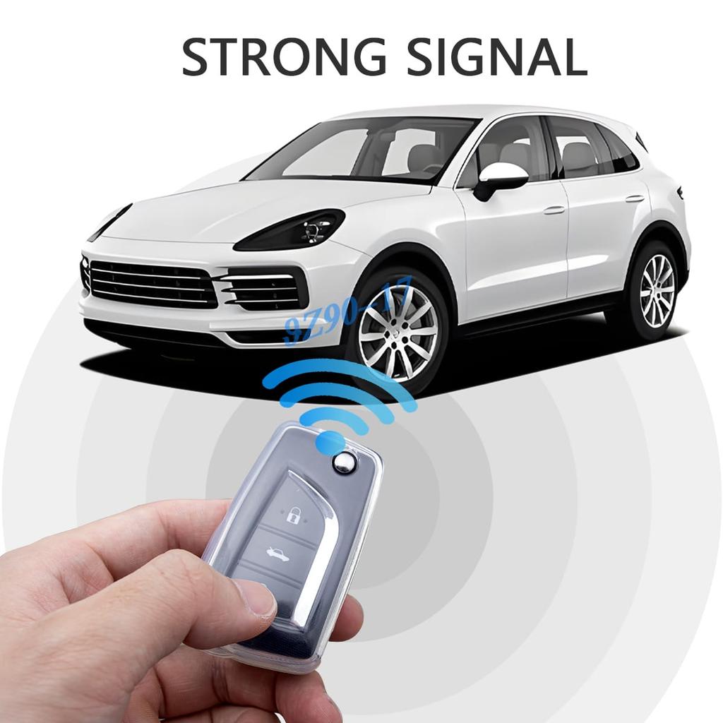 Transparent Tpu Car Smart Key Cover Case For Toyota Chr Corolla Hatchback Sedan Rav4 Camry Le Hilux Clear