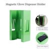 Magnetic Mount Glove Box Holder Adjustable Spring Glove Dispenser  Toolbox Organizer