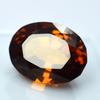 NATURAL Orange Sapphire Oval Cut 10.5 Ct Ring Size Loose Gemstone CERTIFIED an-435-k