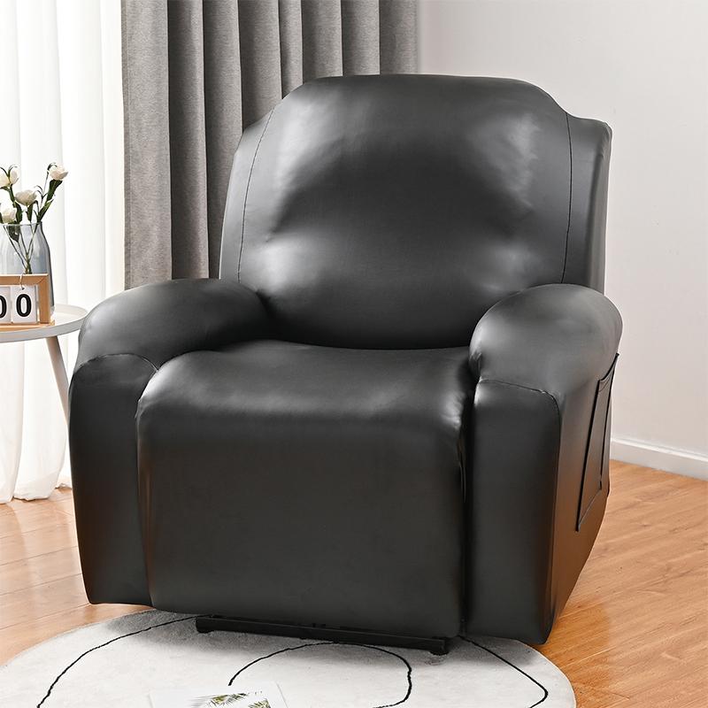 Водонепроницаемый чехол для дивана-реклайнера из искусственной кожи, эластичные универсальные чехлы для стульев, маслянистые чехлы для кресел, защита для мебели