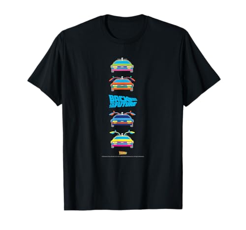 Back to the Future 40th Anniversary TIME MACHINE T-shirt