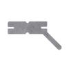 100 Pieces H-shaped Nickel Sheet for Battery Nickel Plated Steel Strip Sheet Improve Work Efficiency Low Resistivity