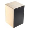 Wooden Cajon Hand Drum Children Box Drum Persussion Instrument with Stings Rubber Feet 23 * 24 * 37cm