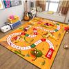 15 Size Snakes and Ladders Game Pattern Rug Carpets for Bedroom Living Room Mat Creative Door Mat Dressing Room Rugs Play Mats