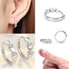 Love Heart Shape Weight Loss Earrings 925 Silver Earrings Fat Burning Jewelry