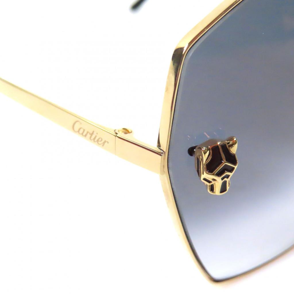 Excellent Cartier sunglasses PANTHERE de Cartier gold mens CT0356S Used