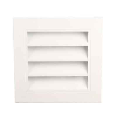 9.8x9.8in Shed Vent Aluminum Alloy Gable Vent Waterproof Rainproof Air Vents Cover for Ceiling Wall