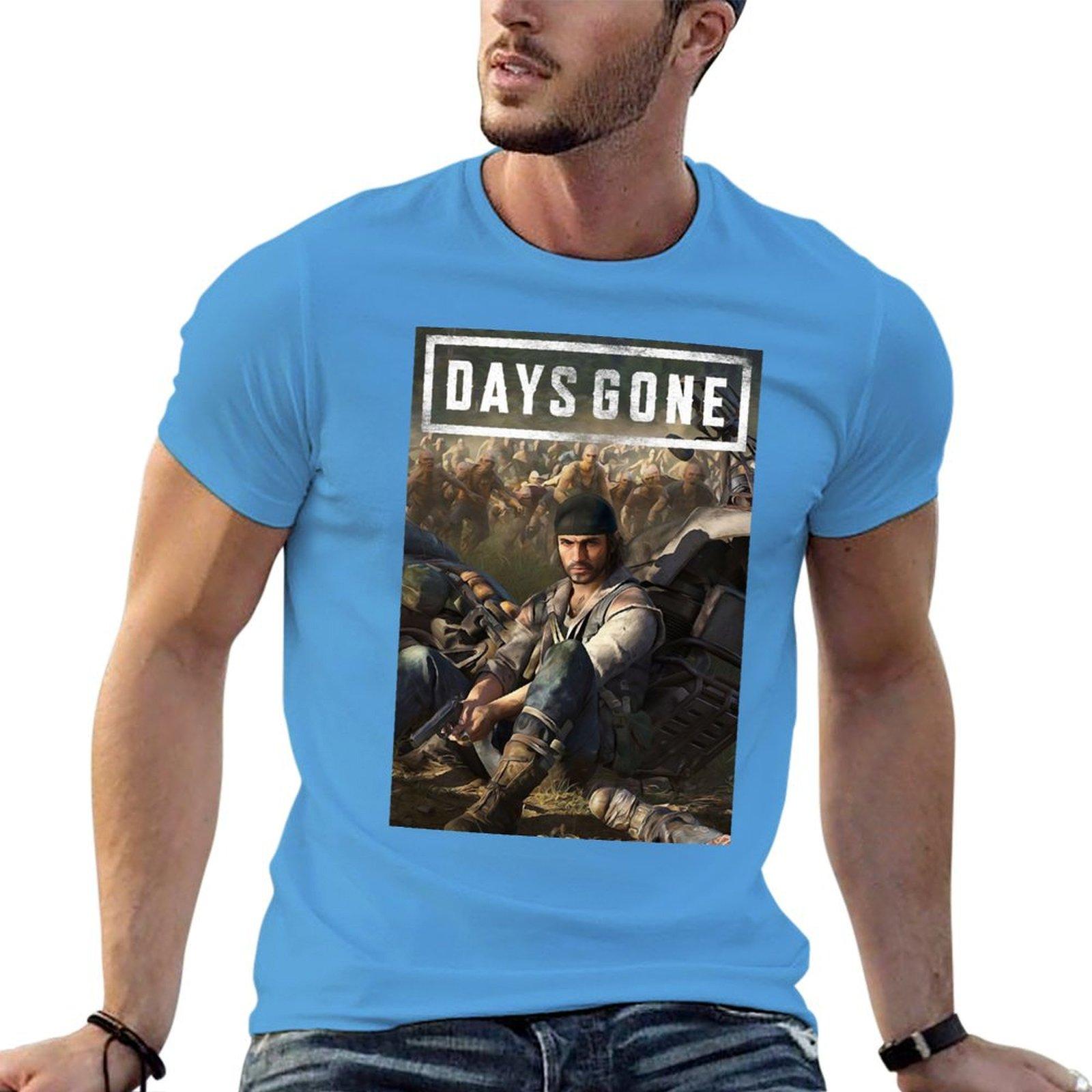 DAYS GONE - ИГРОВАЯ Футболка аниме вещи футболки Эстетичная одежда одежда для мужчин S