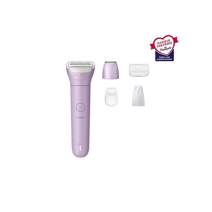 Rasoir électrique pour femmes - PHILIPS - BRL138/00 - Rechargeable - Hypoallergénique - 80 min d'autonomie