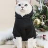 Windproof Dog Clothes Cotton Dog Sweatshirt Fashion Pet Coat  Small Dogs