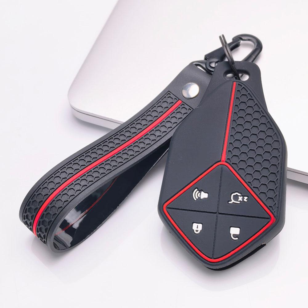 Key Holder Cover for Deepal S7 SL03 G318 with Keychain Protective Accessory Key Fob Protection Replacement Daily Use Car Remote Cover