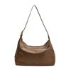 Retro bag women's large-capacity fashion lazy wind messenger bag new autumn and winter simple shoulder armpit bag