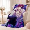Romance Anime D-Diabolik LoversS Throw Summer Flannel Throw Blanket Soft Antistatic Washable KidFriendly Couch Bed