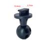 Universal 16mm Dashcam/Bicycle Mount with Suction Cup and Ball Head Adapter