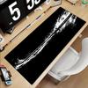 Samurai sword Black and White Mousepad Anime Computer Accessories Mouse Pad Office Laptop Desk Mat Carpet Gaming Gamer Playmat