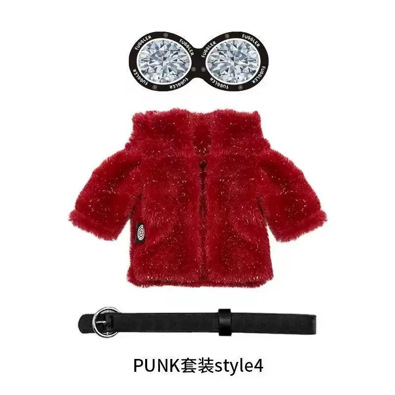 Teeth Monsters Series Doll Clothes Punk Ugly Kawaii Clothing Set For Doll Dress Up Ornaments Birthday Gift
