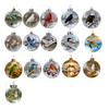 Nature's Birds Crystal Bird Christmas Ball Glass Ornament Clear Plastic Ornament Xmas Tree Memorial