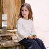JELLYBABY Girls' French Cloud-Soft Long-Sleeve Top
