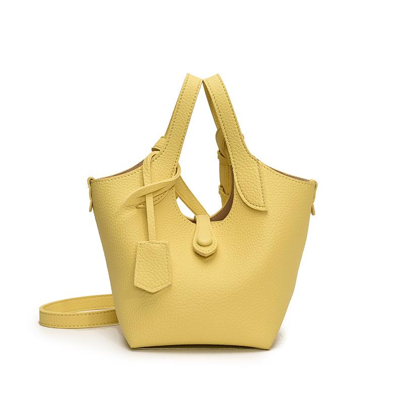 Large-capacity Hand-carried Bucket Bag Women's New Casual and Fashionable Work Commuter Shoulder Messenger Bag