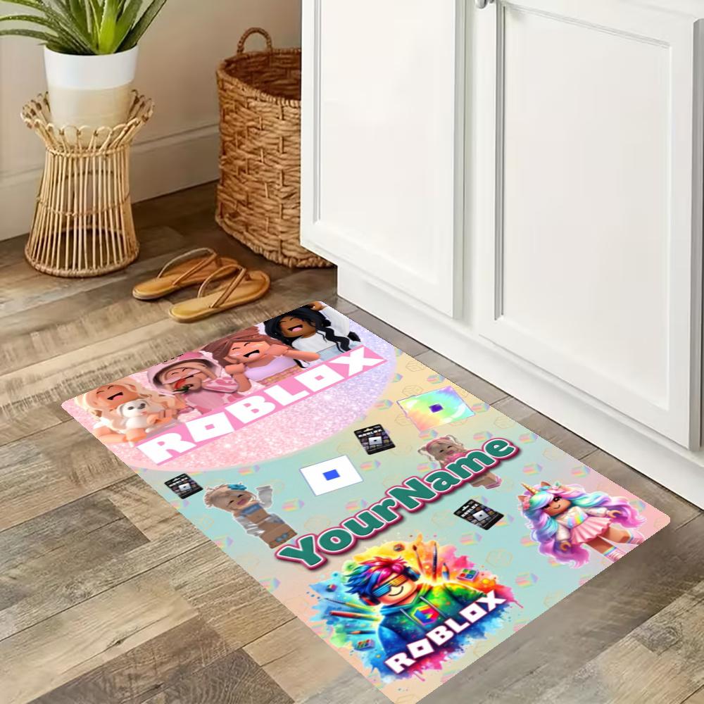 Roblox Customize Your Name Kitchen Rug Runner Rug Laundry Mat Hallway Entryway The Best Gift Choice