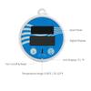 Solar Powered Swimming Pool Thermometer Digital Floating Pool Spa Thermometer Water Temperature Thermometer for Hot