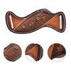TOURBON Knife Case Leather Sheath Knife Holder for Belt Camping Fishing Survival Game Outdoor