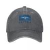 Bavaria Yachts Blue Silver Logo Baseball Caps Snapback Denim Fabric Hat Outdoor Adjustable Casquette Hip Hop Baseball Cowboy Hat