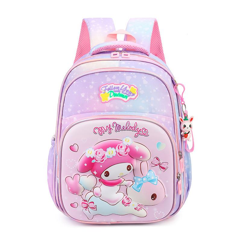 Adorable Cartoon Kids Backpack Cute Oxford Fabric Book Bag For Girls And Boys
