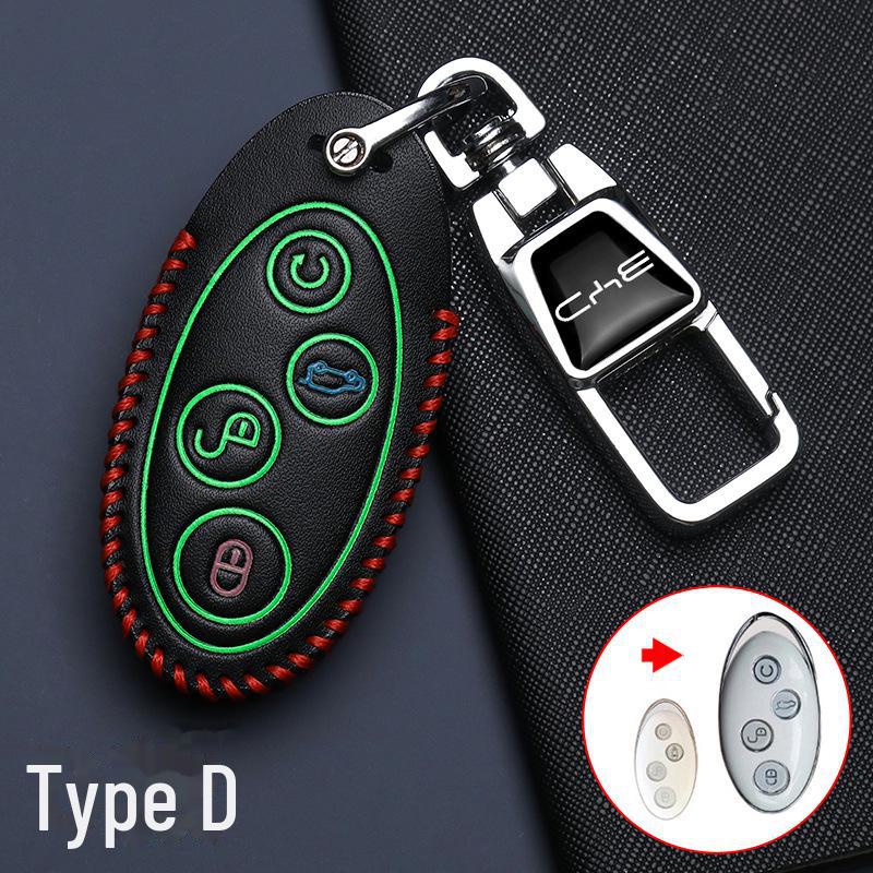 Luxury Key Cover for BYD Cars: Qin, Song Pro, Han, Dolphin, Yuan, UP, Seal & Seagull Models