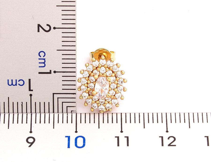New Fashion Geometric Stud Earrings Copper Cubic Zirconia Wedding Party Daily Wearable Charm Jewelry Styles Fow Women Best Gifts