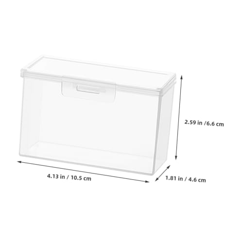 HOUDERCO 3-Piece Card Storage Box for Work, Poker, and Multiple Cards