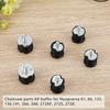 6pcs Shock Mounts Isolator Buffer Mounts Black Replacement Parts  Chainsaw Maintenance
