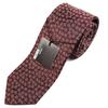 [Michiko London] Short Tie, Approx. 137cm in Length, Wrinkle-Resistant, Bonded Fabric, Voluminous Feel, Made in Japan, KOSHINO Brand Tie, Check